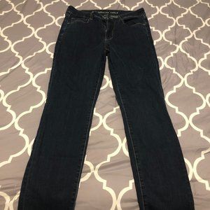American Eagle Hi-Rise Skinny Jeans (12 Long)